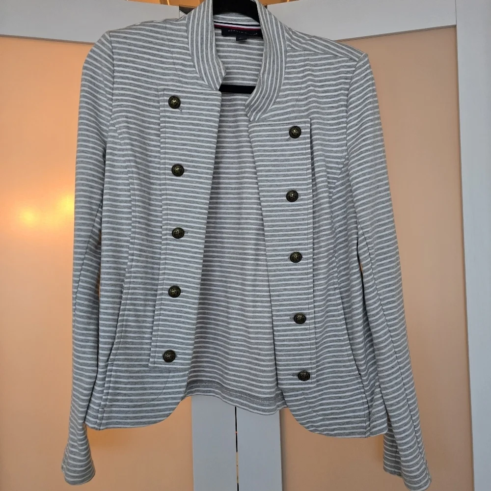Tommy Hilfiger Women's Military Band Jacket - Picture 2 of 7